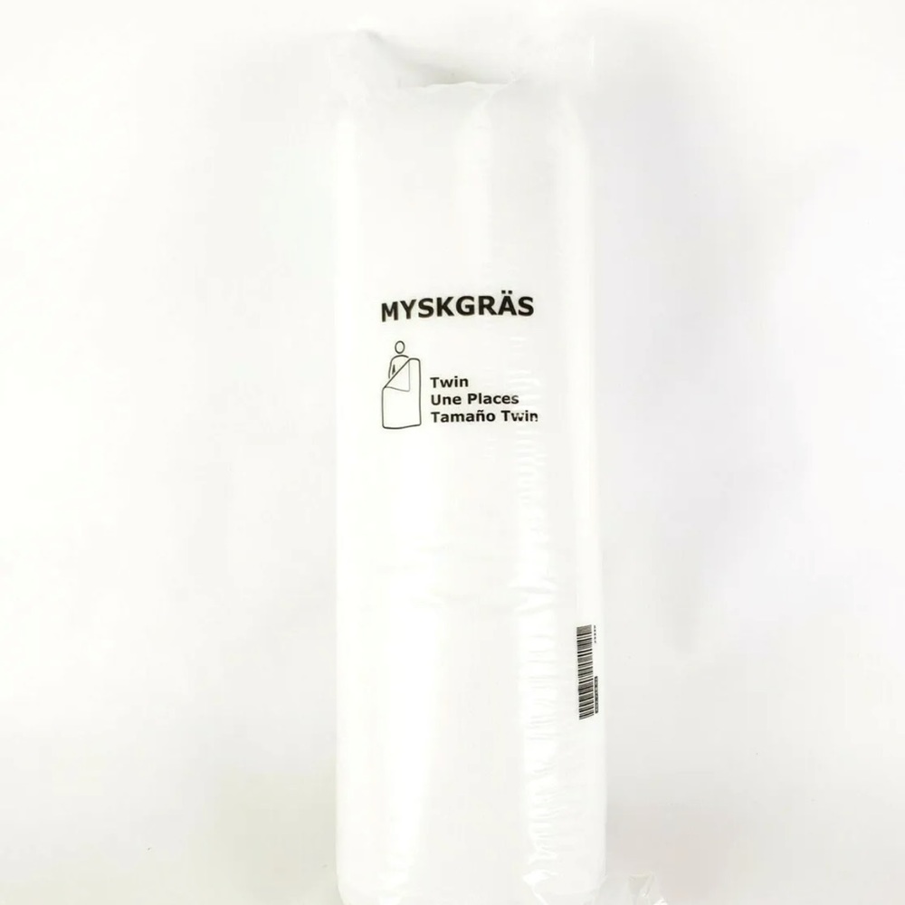 BRAND NEW IKEA Myskgras Twin Size Light Comforter Cooler 64"x86" Sealed Package
